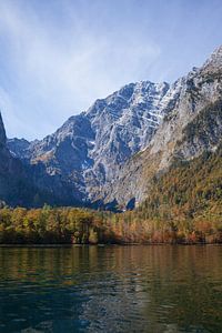Watzmann Ostwand im Herbst am Königssee