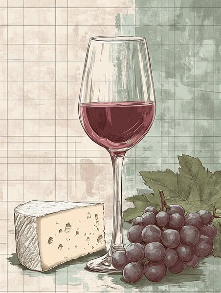 à la table par Franka Poulain