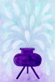 Lacey's Vase von Rosana Laiz Blursbyai