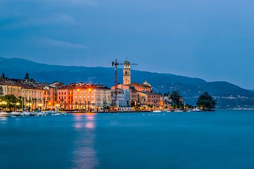 Salò in the evening at Lake Garda