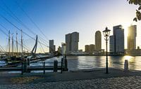 Zonsopgang in Rotterdam vanaf de Veerhaven van Ricardo Bouman thumbnail