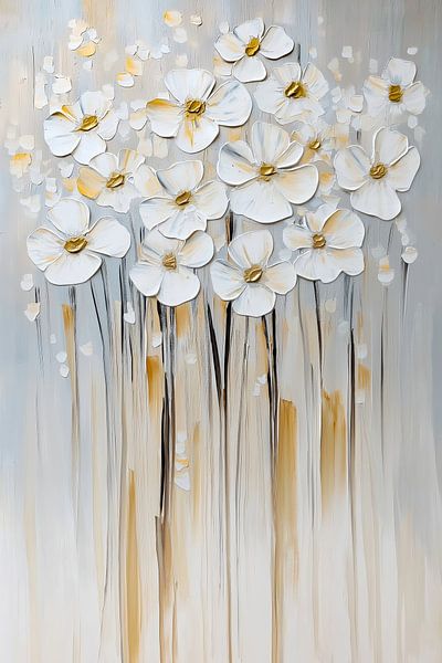 Abstract flowers by Bert Nijholt