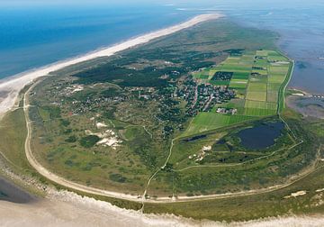 Übersicht Aufnahmeinsel Schiermonnikoog von Sky Pictures Fotografie