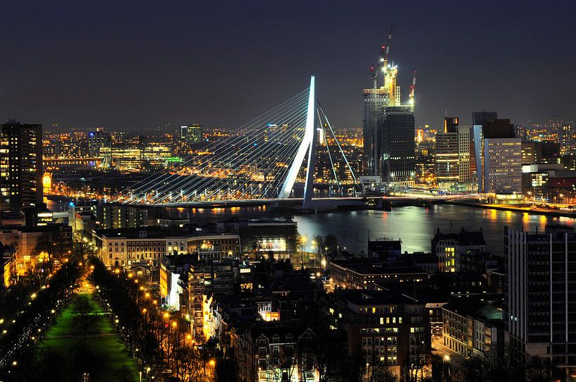 Rotterdam,sky-line. van Tilly Meijer