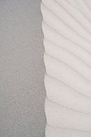 Abstract Zand Textuur Closeup van Zand Rimpels