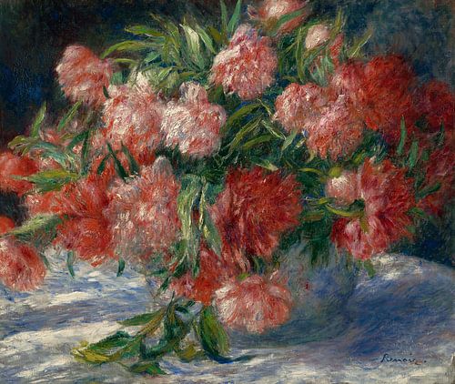 Pioenrozen, Pierre-Auguste Renoir