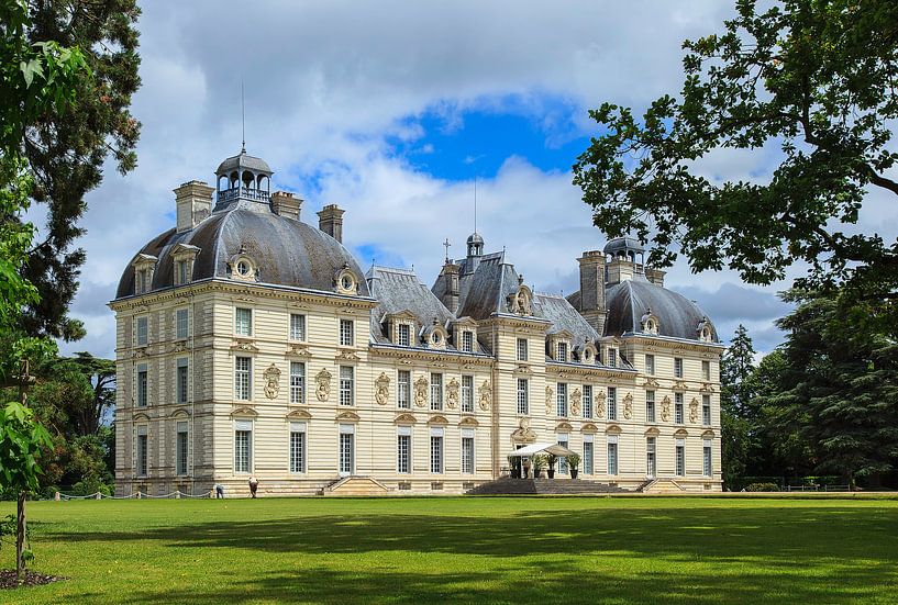 Zijkant kasteel Cheverny par Piebe van den Berg