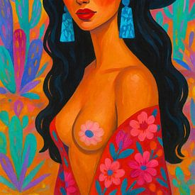 Fiesta de la Chica Isabella en el Desierto van GᎥรєlค Art Ŧ๏г Y๏ย