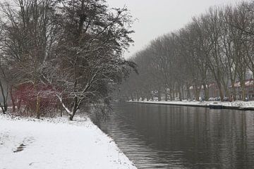 Winter in Amsterdam van Veli Aydin