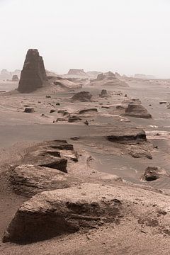 Sand castles in the desert | Iran by Photolovers reisfotografie
