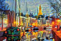 Abstract kunstwerk - Hoge der A Groningen