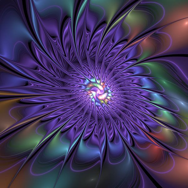 Abstract Flower van gabiw Art