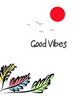 Good Vibes Minimalist Art