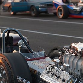 Vintage Top Fuel Dragster - Famoso Raceway von Maurice van den Tillaard