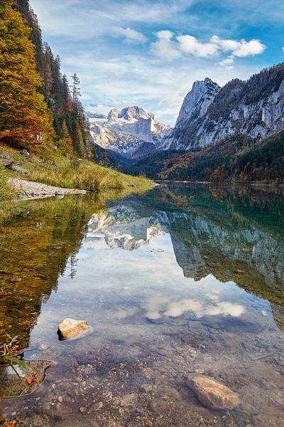 Herbst am Gosausee von Silvio Schoisswohl