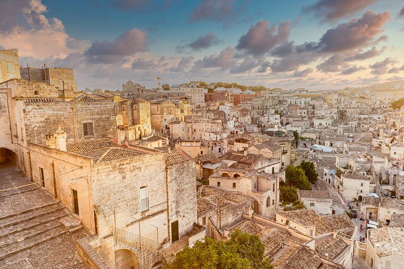 Oude stad Matera, Italië van Sjouke Hietkamp