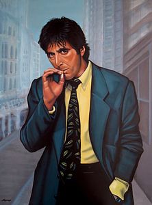 Al Pacino Painting 2 sur Paul Meijering
