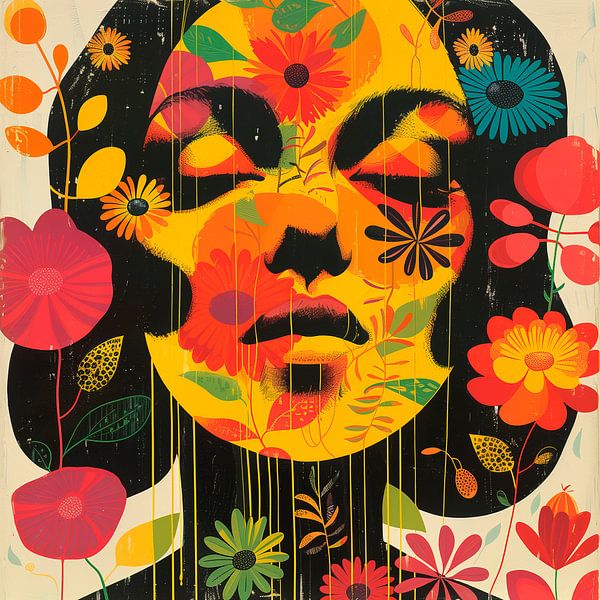 Blumenmädchen von Marlon Paul Bruin