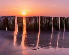 Sunset Eastcoast germany von Bart cocquart