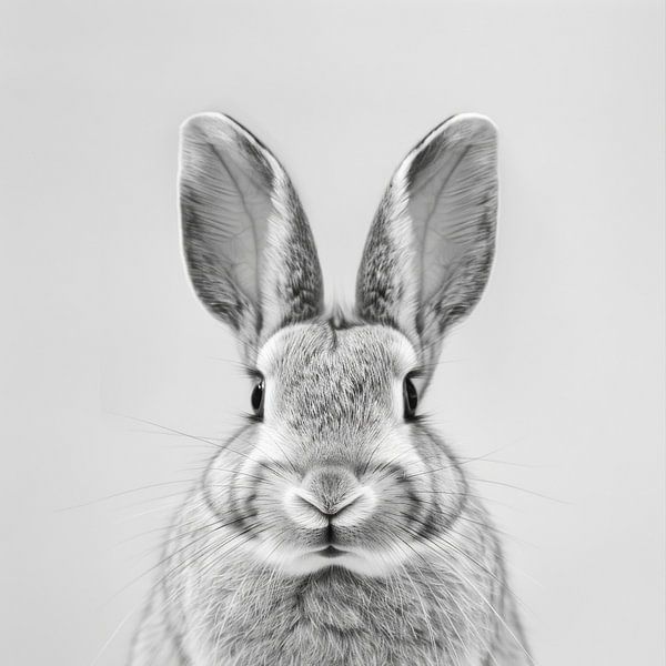 Kaninchen von Poster Art Shop