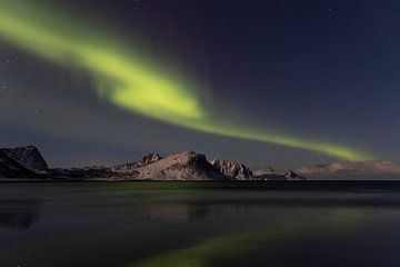 Noorderlicht op de Lofoten van Danielle Kramer