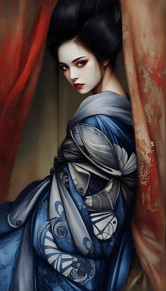 Geisha by Jolique Arte