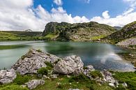 Lago Enol dans les Pics d'Europe par Easycopters Aperçu