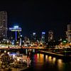 Sfeervolle avondfoto Rotterdam van Rick van de Kraats