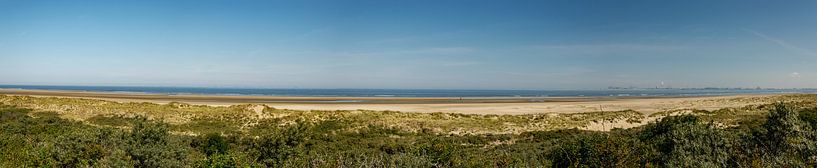 Panorama duinlandschap Flaauwe Werk van Kristof Leffelaer
