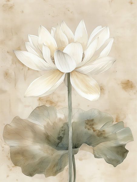 Lotus flower by Bert Nijholt
