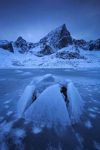 Der gefrorene Fjord. von Sven Broeckx