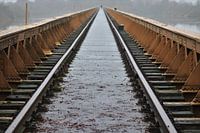 Abandoned railway bridge