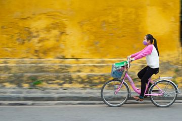 Vietnam straatbeeld van Wim Aalbers