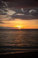 Sonnenuntergang auf Lombok in Indonesien