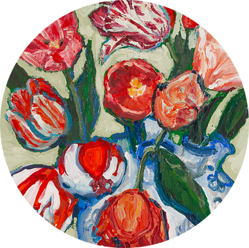 Tulipmania (7) (gezien bij vtwonen) van Tanja Koelemij