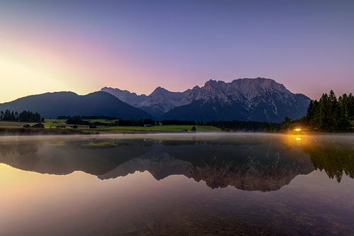 Blaue Stunde am Karwendel