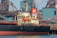 Schepen in de haven IJmuiden van scheepskijkerhavenfotografie thumbnail