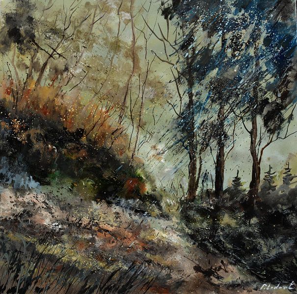 In het bos van pol ledent