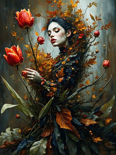 A dress of leaves