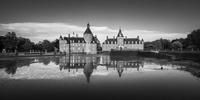 Anholt Castle in black and white by Henk Meijer Photography