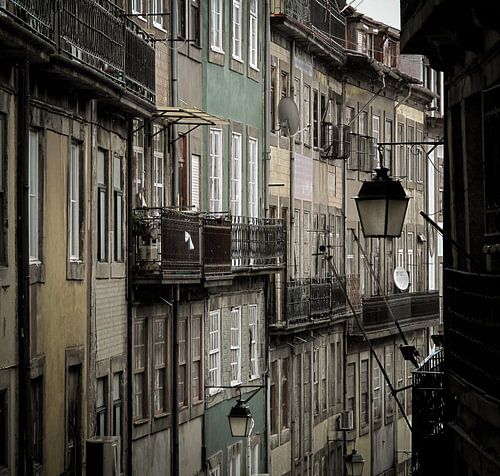 Scène de rue à Porto