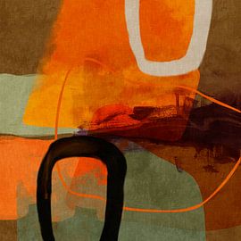 Geometrische Komposition 4 von Ana Rut Bre