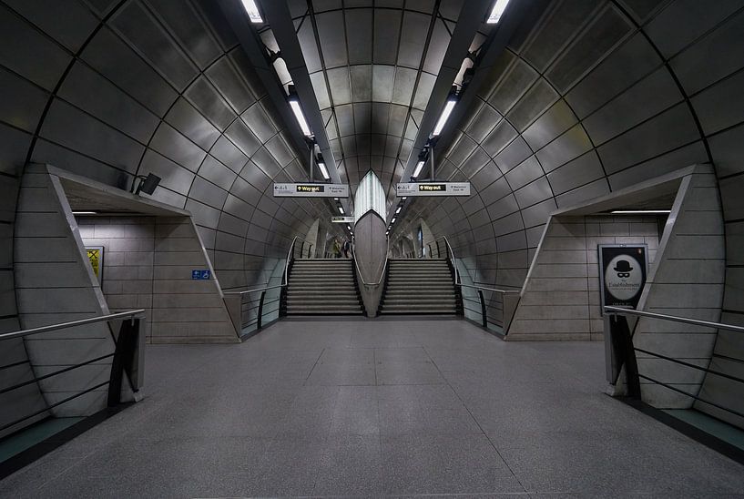 Canary Wharf metrostation von Michael Echteld