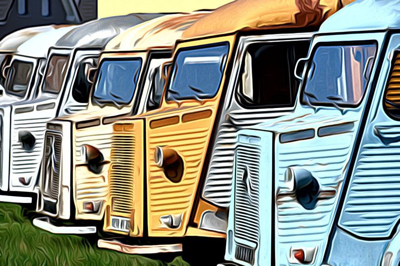 Citroën HY une légende ART 1.0 BD par Ingo Laue