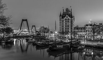 Le Vieux-Port et la Maison Blanche à Rotterdam sur MS Fotografie | Marc van der Stelt