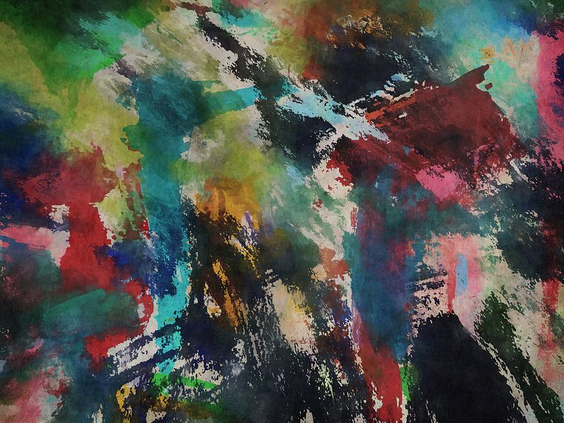 Brushstrokes by Angel Estevez