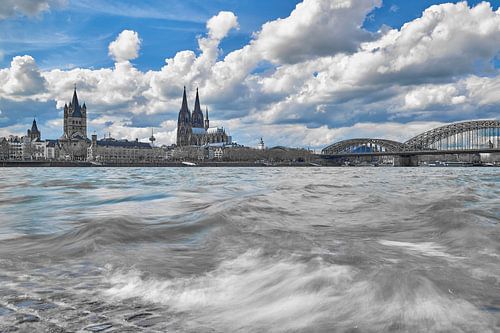 Kölner Dom, Hohenzollernbrücke, St. Martins Kirche