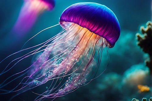 Danse de la méduse magique