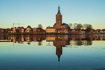 Hasselt in het gouden uur von Meindert Marinus