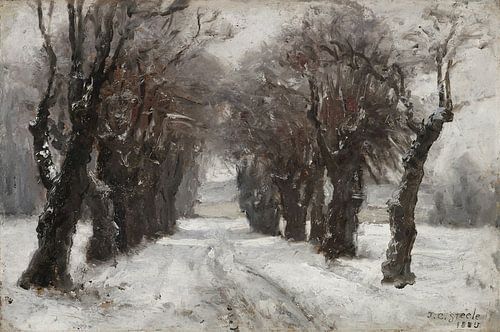 Theodore Clement Steele, Winter in München - 1885